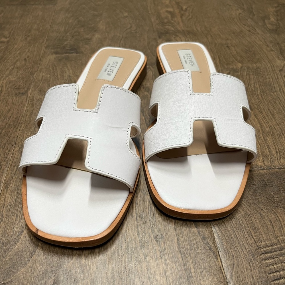 Steve Madden Hayden: white leather